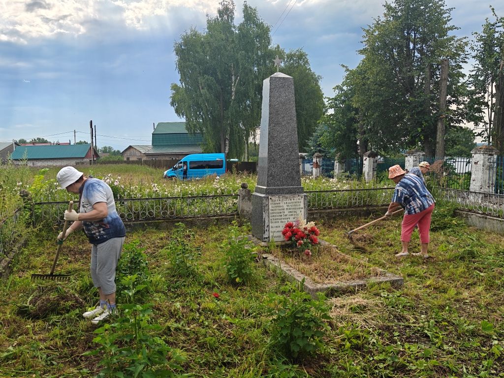 Волонтерская акция «Они прославили наш край».